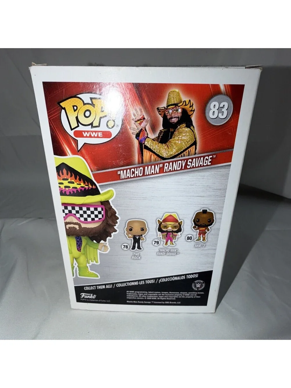 Funko Pop! Vinyl WWE Macho Man Randy Savage #83 Walmart Exclusive Figure